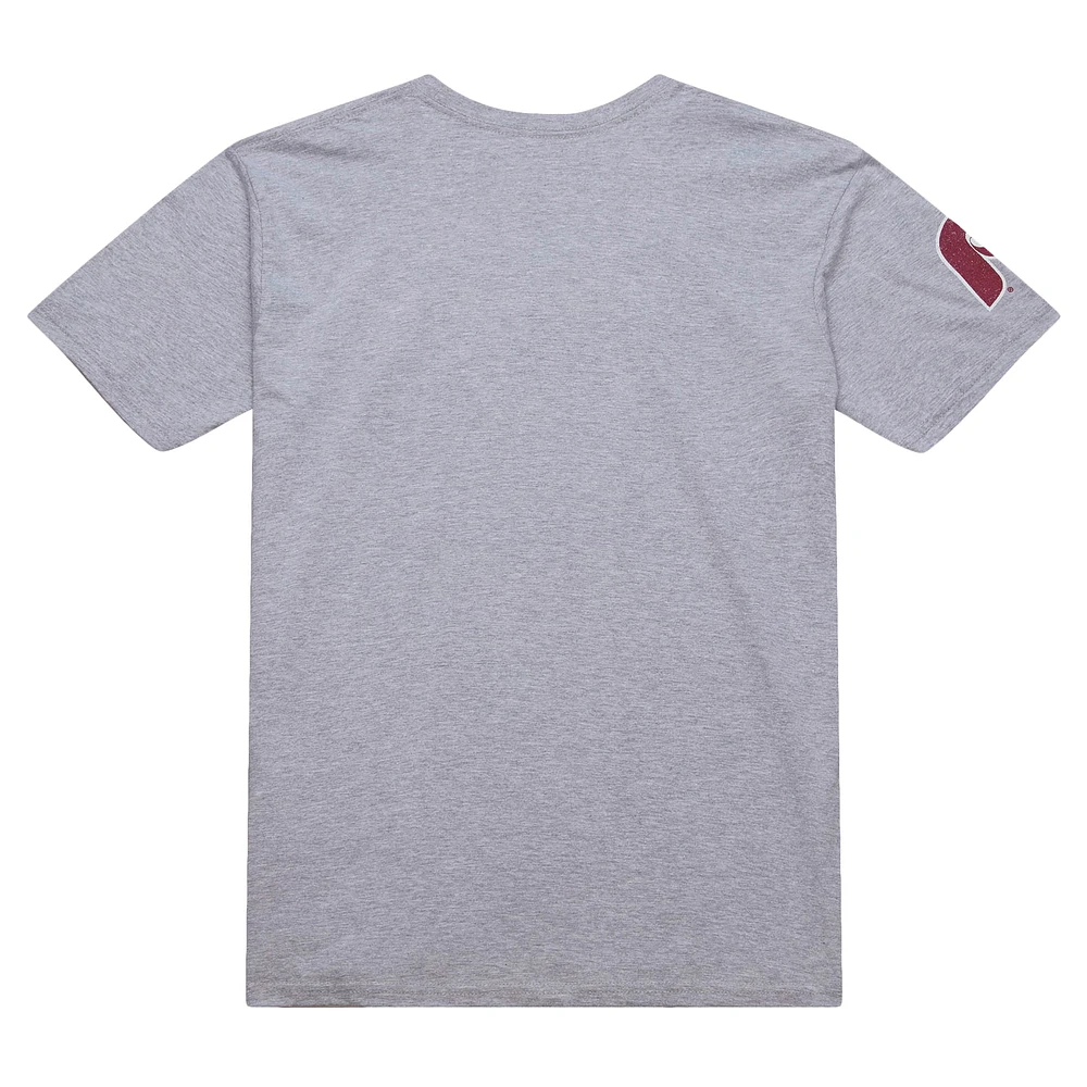 Men's Mitchell & Ness Darren Daulton Heather Gray Philadelphia Phillies Cooperstown Collection Player T-Shirt