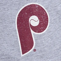 Men's Mitchell & Ness Darren Daulton Heather Gray Philadelphia Phillies Cooperstown Collection Player T-Shirt