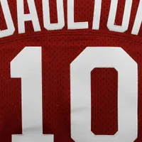 Men's Mitchell & Ness Darren Daulton Red Philadelphia Phillies Cooperstown Mesh Batting Practice Jersey