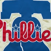 Men's Mitchell & Ness Gold Philadelphia Phillies OG 2.0 Lightweight Satin Full-Zip Jacket