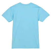 Men's Mitchell & Ness Light Blue Philadelphia Phillies Cooperstown Collection Team Logo T-Shirt