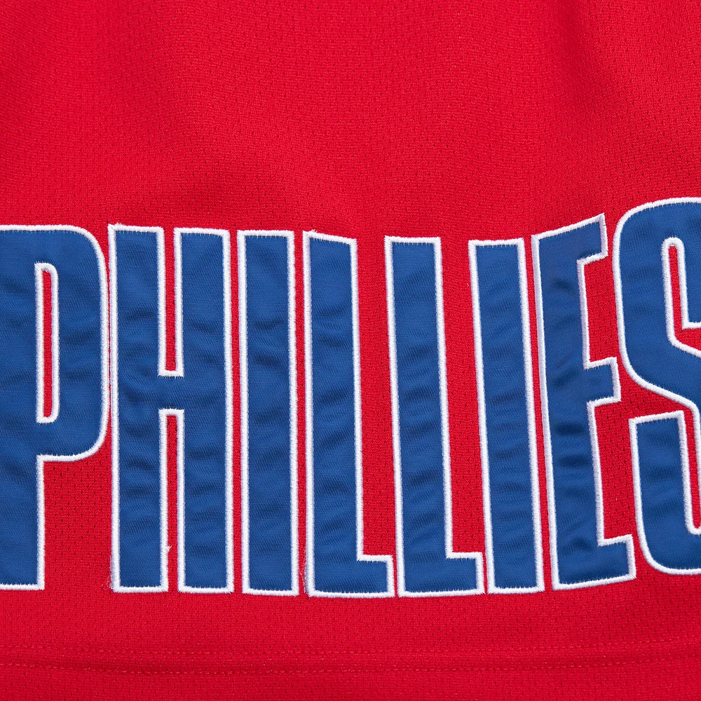 Men's Mitchell & Ness Red Philadelphia Phillies OG 2.0 Fashion Shorts