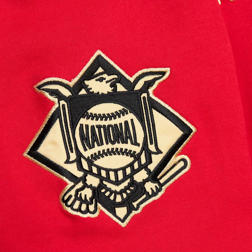 Men's Mitchell & Ness Red Philadelphia Phillies Team OG 2.0 Current Logo Pullover Hoodie