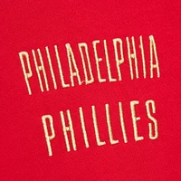 Men's Mitchell & Ness Red Philadelphia Phillies Team OG 2.0 Current Logo Pullover Hoodie