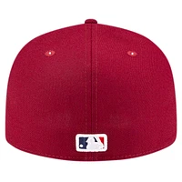 Men's New Era Maroon Philadelphia Phillies Atmos Animal Undervisor 59FIFTY Fitted Hat