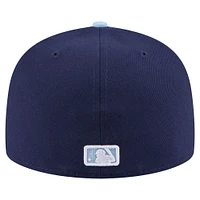 Casquette ajustée 59FIFTY bicolore bleu marine/bleu clair New Era pour homme