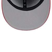 Casquette ajustée 59FIFTY d'entraînement au bâton des Phillies de Philadelphie 2024 New Era pour hommes, bleu marine