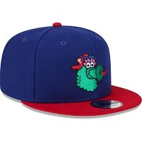 Men's New Era  Navy Philadelphia Phillies 2025 Batting Practice 9FIFTY Snapback Hat