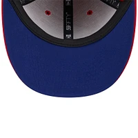 Men's New Era  Red Philadelphia Phillies 2024 Clubhouse Low Profile 59FIFTY Fitted Hat