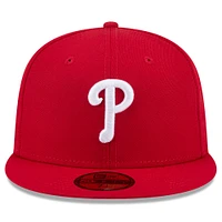 Men's New Era  Red Philadelphia Phillies 2025 Jackie Robinson Day 59FIFTY Fitted Hat