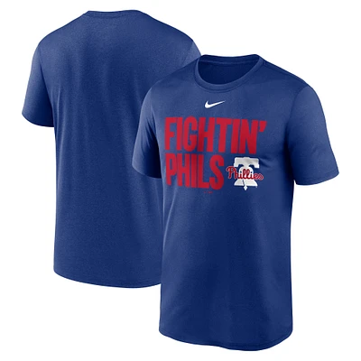 T-shirt Nike Royal Philadelphia Phillies Local Legend Performance pour homme