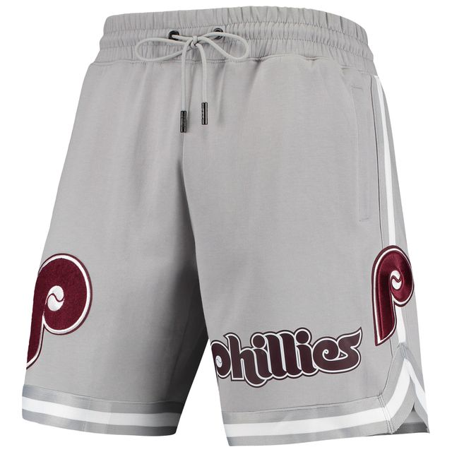 Short d'équipe des Phillies de Philadelphie Pro Standard gris pour homme