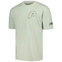 T-shirt à épaules tombantes Pro Standard Mint Philadelphia Phillies Neutre CJ pour hommes