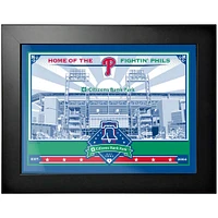 Philadelphia Phillies - 12'' x 16'' Park Wins Collection Framed Photo