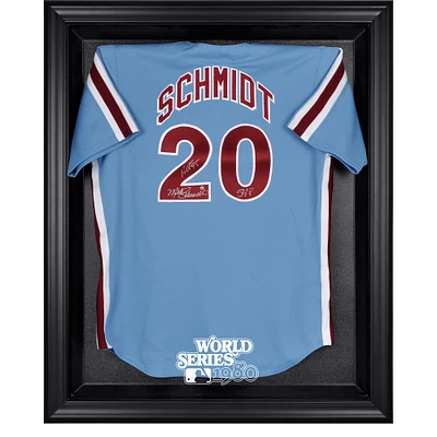 Philadelphia Phillies 1980 World Series Black Framed Logo Jersey Display Case