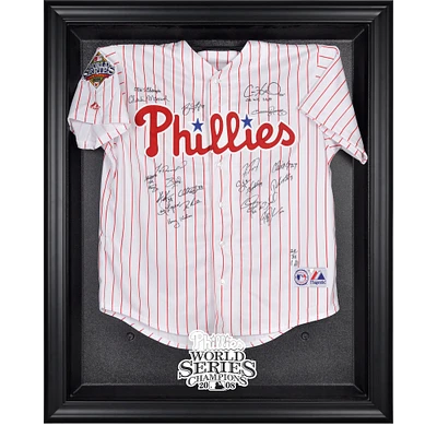 Philadelphia Phillies 2008 World Series Champions Framed Logo Jersey Display Case