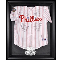 Philadelphia Phillies 2008 World Series Champions Framed Logo Jersey Display Case