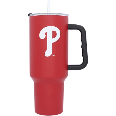 Phillies de Philadelphie 40 oz. Gobelet de voyage avec poignée