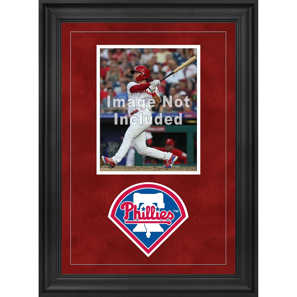 Philadelphia Phillies Deluxe Framed 8" x 10" Vertical Photograph Frame with Team Logo