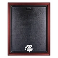Philadelphia Phillies Mahogany Framed 2019 Logo Jersey Display Case