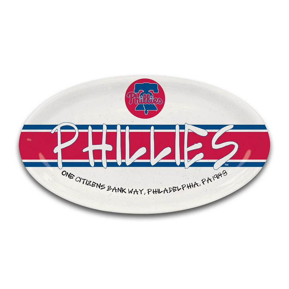 Plat de service ovale des Philadelphia Phillies