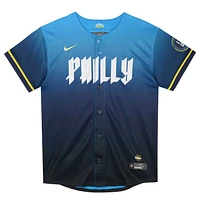 Preschool Nike Zack Wheeler Blue Philadelphia Phillies 2024 City Connect Limited Player Jersey
