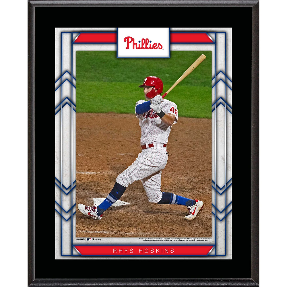 Rhys Hoskins Philadelphia Phillies 10.5'' x 13'' Sublimated Player Name Plaque
