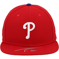 Trea Turner Philadelphia Phillies Autographed New Era Baseball Cap 
