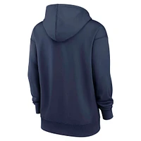 Women's Nike Royal Philadelphia Phillies Authentic Collection City Connect Performance Pullover Hoodie