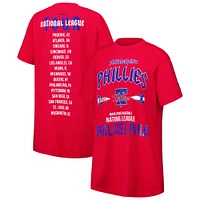 Women's Pro Standard Red Philadelphia Phillies Oversized City Tour T-Shirt Dress
