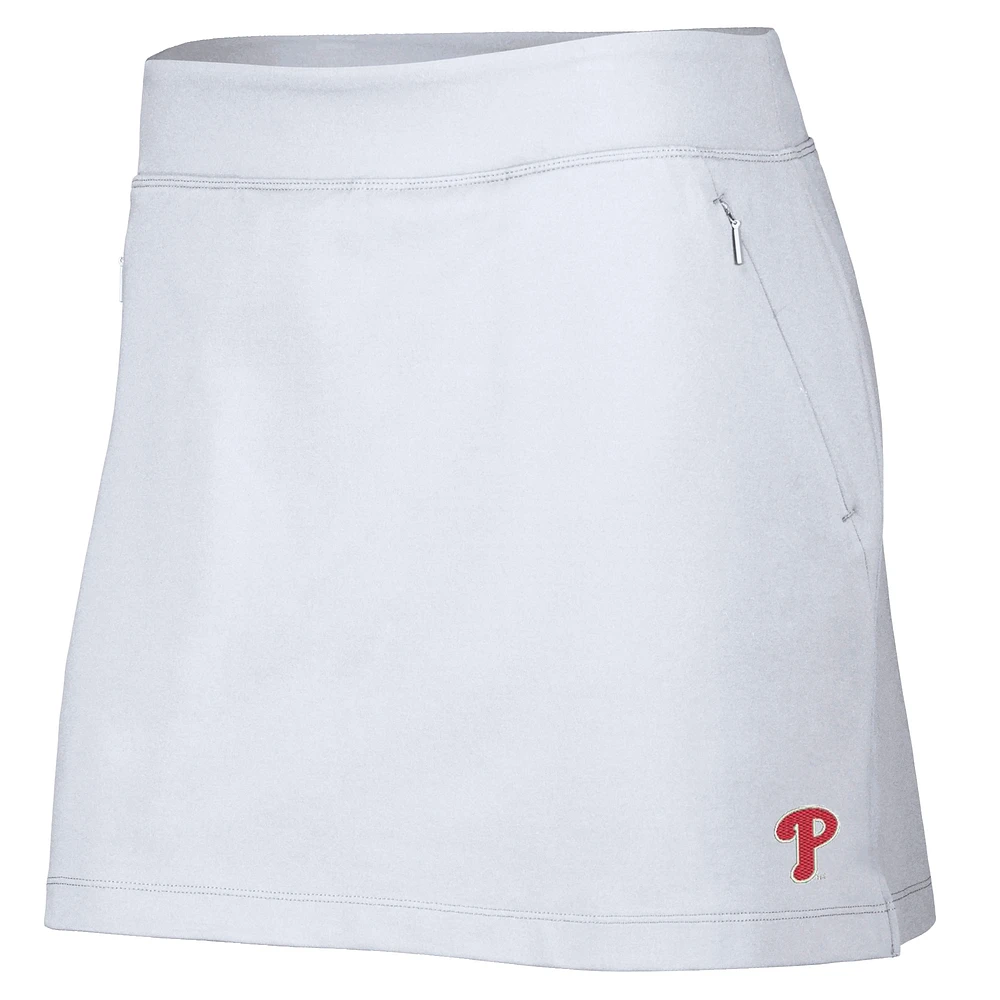 Women's Tommy Bahama White Philadelphia Phillies Aubrey IslandZone Skort
