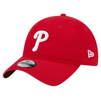 Casquette réglable 9TWENTY rouge pour jeunes des Phillies de Philadelphie