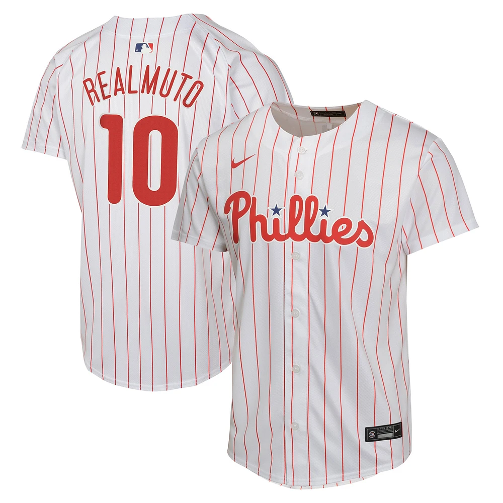 Youth Nike J.T. Realmuto White Philadelphia Phillies Home Game Player Jersey