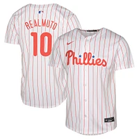 Youth Nike J.T. Realmuto White Philadelphia Phillies Home Limited Jersey