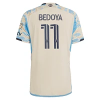 Maillot Philadelphia Union 2023 For Philly adidas Alejandro Bedoya Tan pour homme