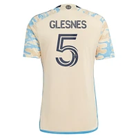 Adidas Jakob Glesnes Tan Philadelphia Union 2023 Pour Philly Réplique Jersey