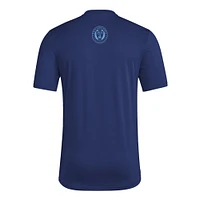 Men's adidas  Navy Philadelphia Union 2025 Jersey Hook AEROREADY T-Shirt
