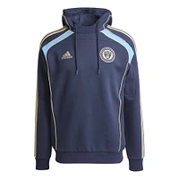 Men's adidas Navy Philadelphia Union 2025 Travel Pullover Hoodie
