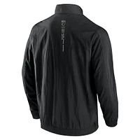 Men's Fanatics Black Philadelphia Union Header Raglan Full-Zip Jacket