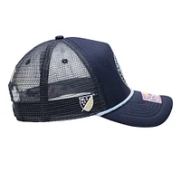 Men's Navy Philadelphia Union Atmosphere Trucker Adjustable Hat