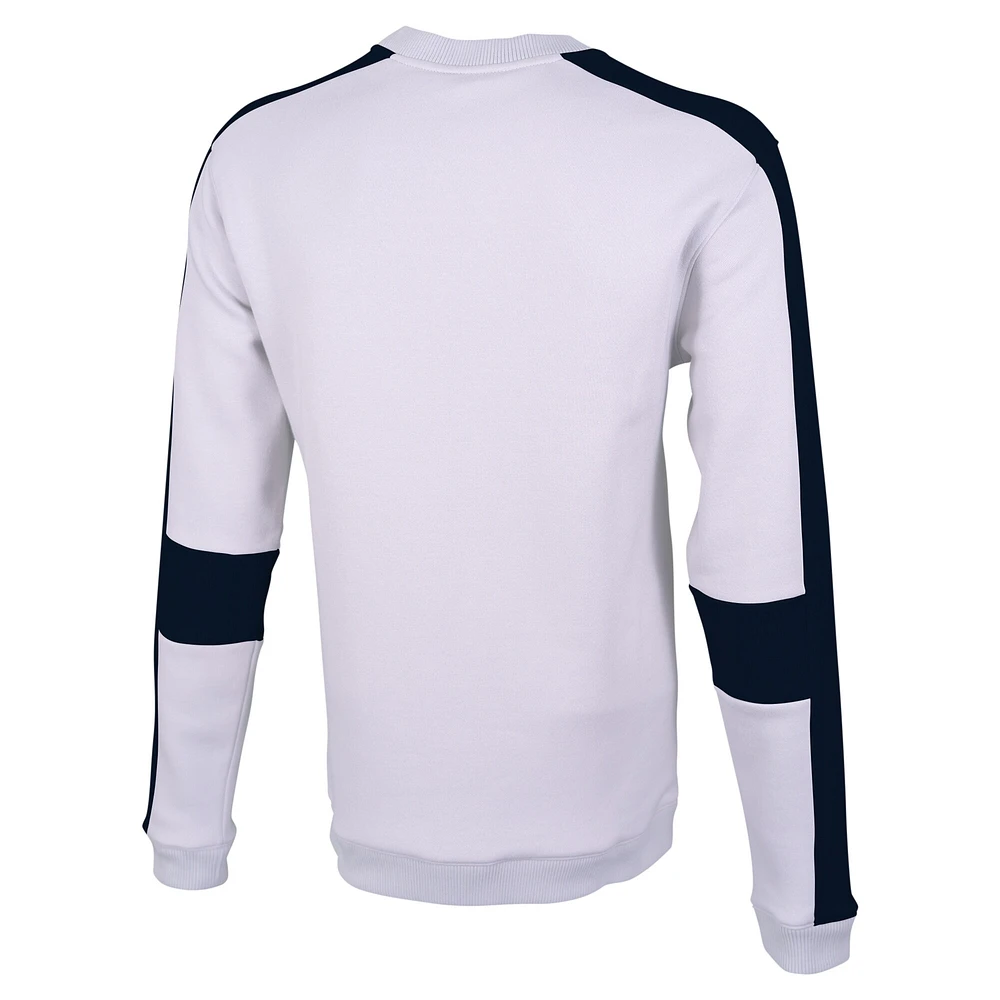 Men's Stadium Essentials White Philadelphia Union Half Time Pullover Sweatshirt