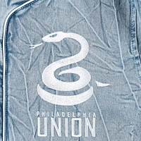 Unisex The Wild Collective Blue Philadelphia Union Denim Button-Up Shirt