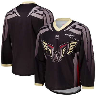 Men's Black/Gray Philadelphia Wings Replica Jersey