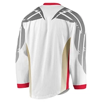 Men's White/Gray Philadelphia Wings Replica Jersey