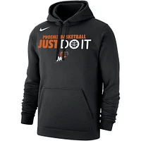 Unisex Nike Black Phoenix Mercury Just Do It Club Pullover Hoodie
