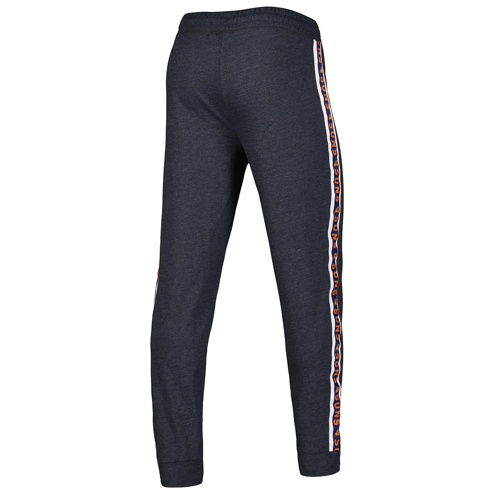 Men's Concepts Sport Charcoal Phoenix Suns Team Stripe Jogger Pants