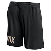 Men's Fanatics Black Phoenix Suns Free Throw Mesh Shorts