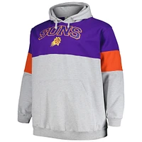 Men's Fanatics Purple/Orange Phoenix Suns Big & Tall Pullover Hoodie