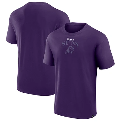 T-shirt de presse Full Court la collection Crossover Fanatics Purple Phoenix Suns pour hommes