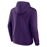 Men's Fanatics  Purple Phoenix Suns Primary Logo Pullover Hoodie